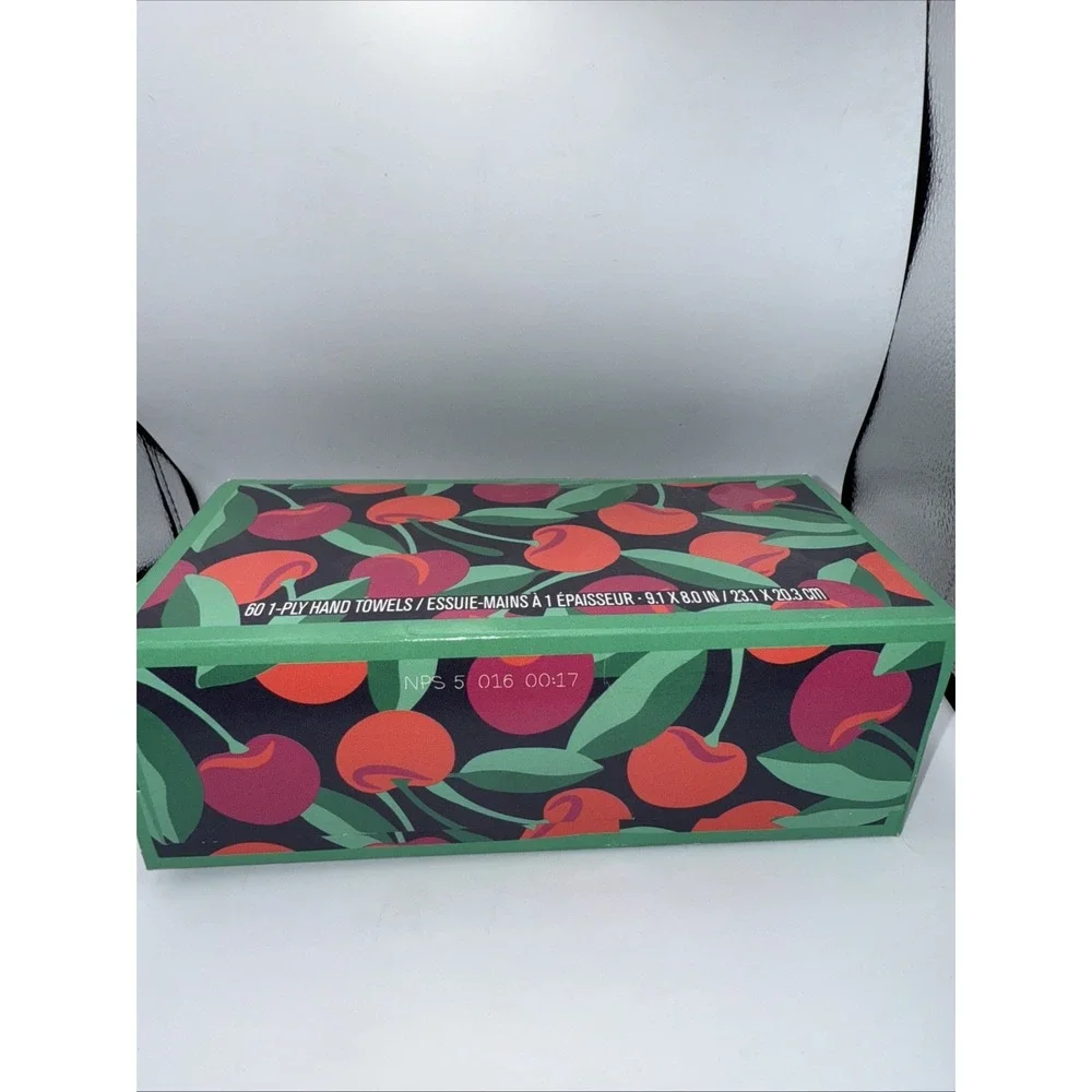 Kleenex Hand Towels Disposable Single-Use Paper Towels 60 Count Floral Box